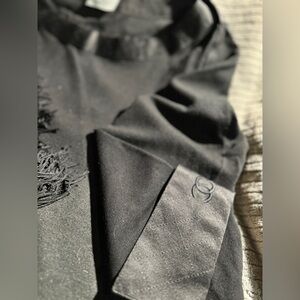 Chanel- Property of Chanel- Rare- Chanel Black Quilted Top.